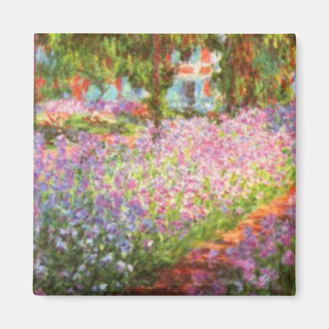 Aimant Heure du printemps de Giverny (Devant)