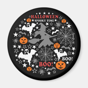Aimant Heure Éffrayante Halloween