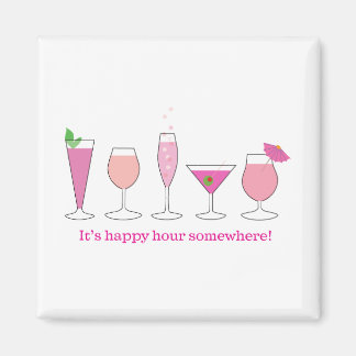 Aimant heure heureuse