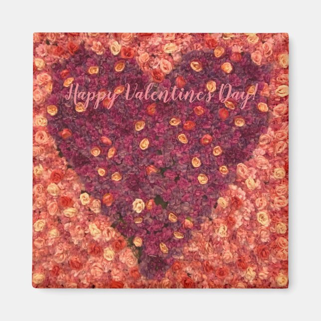 AIMANT HEUREUSE SAINTE-VALENTIN ! (Devant)