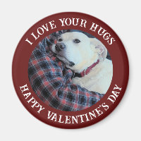 Heureuse Sainte-Valentin Best Daddy Cute Dog Photo