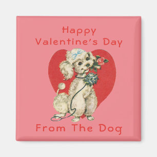 Aimant Heureuse Sainte-Valentin Du Chien