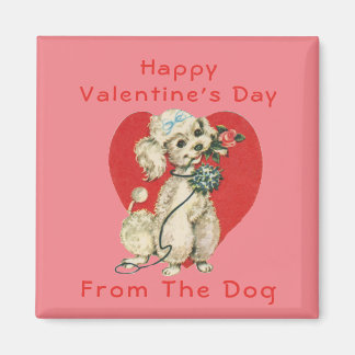 Aimant Heureuse Sainte-Valentin Du Chien