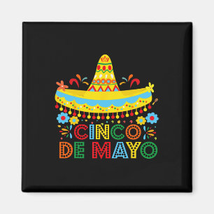 Aimant Heureux Cinco De Mayo Mexique Fiesta Taco Guitar C