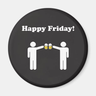 Aimant heureux de vendredi