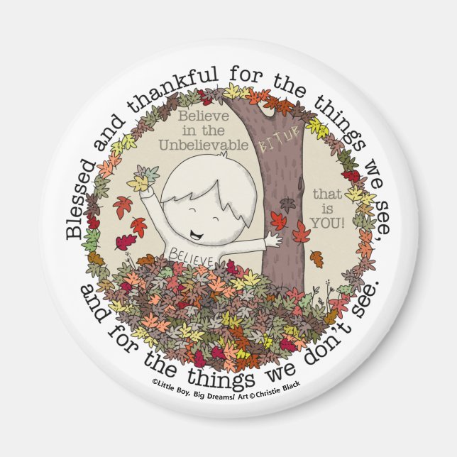 Aimant Heureux et heureux (Devant)