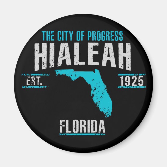 Aimant Hialeah (Devant)