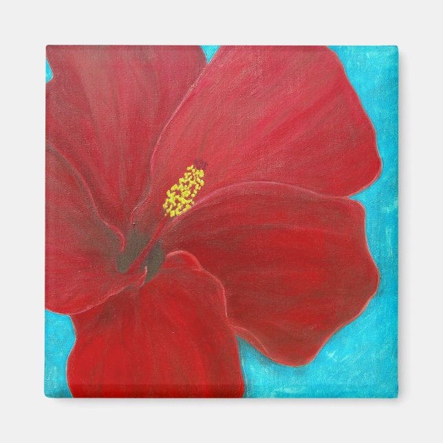 Aimant Hibiscus (Devant)