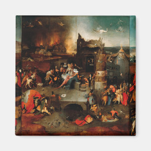 Aimant Hieronymus Bosch - Tentation De Saint Antoine