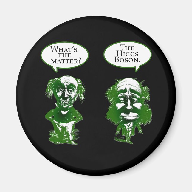 Aimant Higgs Boson Physique Cadeaux Humours (Devant)