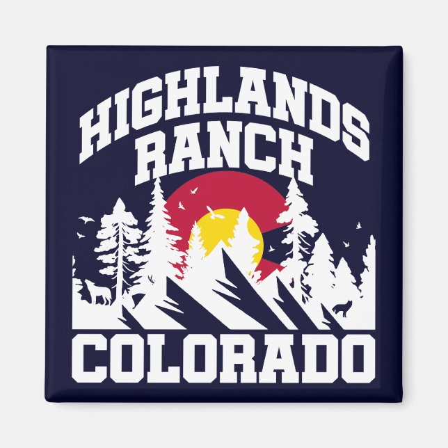 Aimant Highlands Ranch, Colorado (Devant)