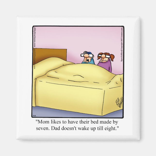 Aimant Hilarious famille Humour magnétique cadeau (Devant)