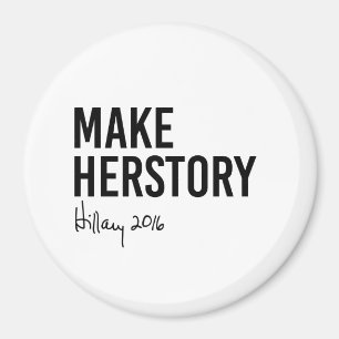 Aimant Hillary - faites Herstory -