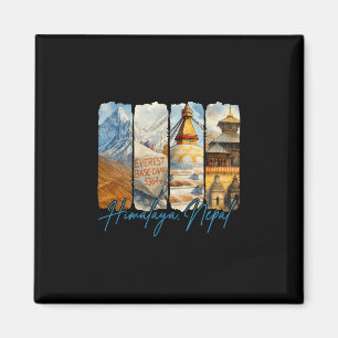 Aimant Himalaya Népal Voyage Voyageau Souvenir
