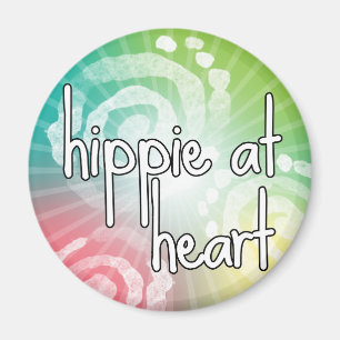 Aimant Hippie au coeur