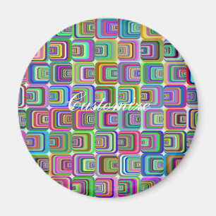 Aimant Hippie-style psychédélique super Thunder_Cove