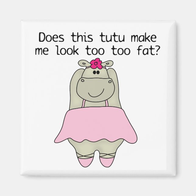 Aimant Hippo Tu Fat (Devant)