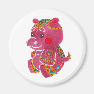 Aimant Hippopotame de bébé