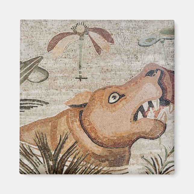 Aimant Hippopotamus, Nile mosaic, House of the Faun (Devant)