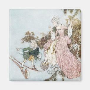 Aimant Histoire de fée vintage Beauté couchée par Edmund