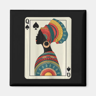 Aimant Histoire noire Queen Melanin African American June