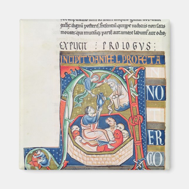 Aimant Historié initial 'A' montrant Daniel (Devant)