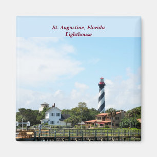 Aimant Historique St.Augustine, phare de Fl.