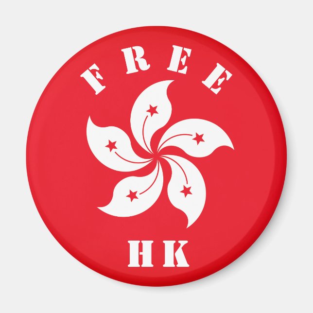 Aimant HK gratuit (Devant)