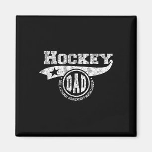 Aimant Hockey Papa Fête des pères Cadeau Père Sport Homme