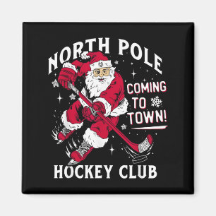 Aimant Hockey Pôle Nord Venant En Ville Noël