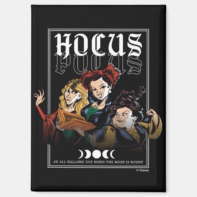 Aimant Hocus Pocus Sanderson Malédiction (Recto)
