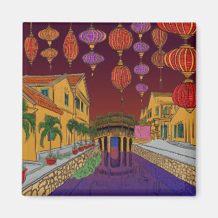 Aimant Hoi An Les Anciennes Lanternes De La Ville Viennen