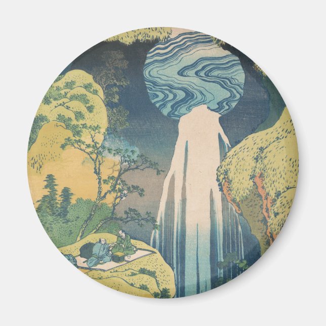 Aimant Hokusai Amida Cascade Japon (Devant)