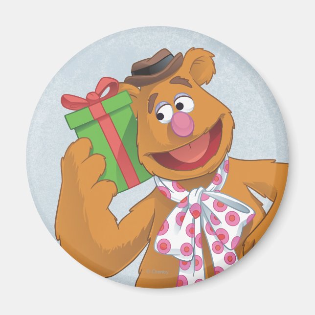 Aimant Holiday Fozzie the Bear (Devant)
