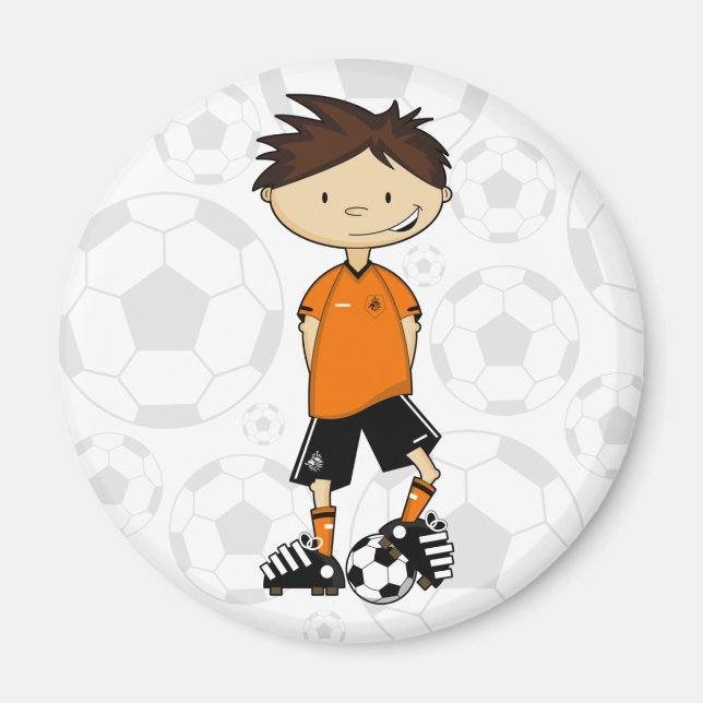 Aimant hollandais de football (Devant)