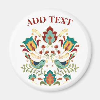 Aimant Hollandais Hex Welcome Birds