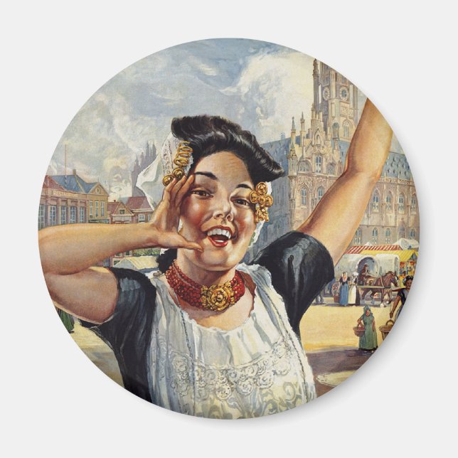 Aimant Hollande (Devant)