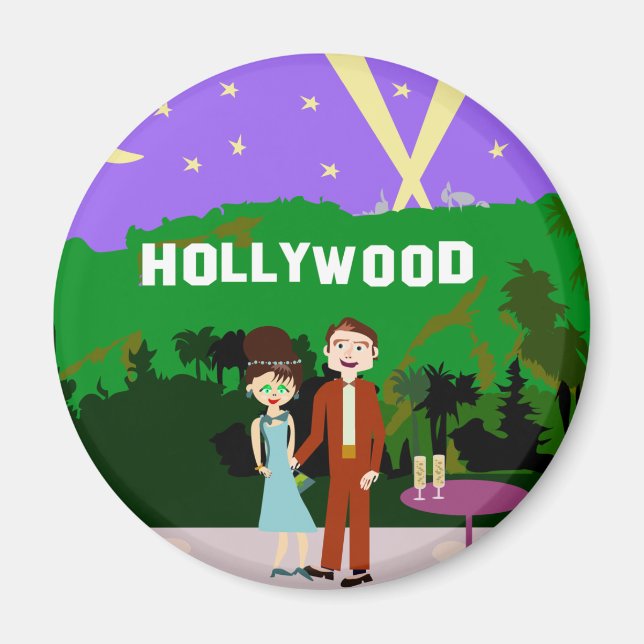 Aimant Hollywood Romance (Devant)