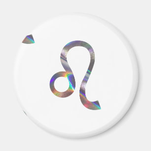 Aimant hologramme Leo