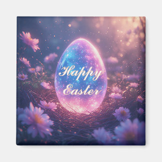 Aimant Holographic Neon Easter Egg Card