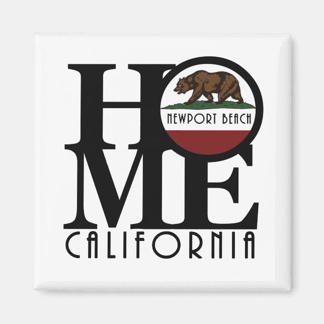 Aimant HOME Newport Beach (Devant)