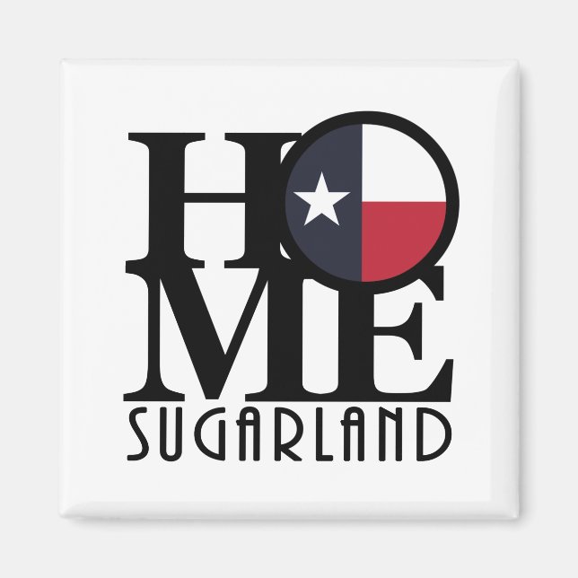 Aimant HOME Sugarland (Devant)