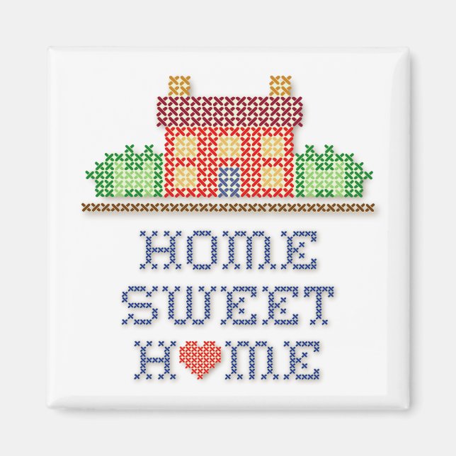 Aimant Home Sweet Home (Devant)