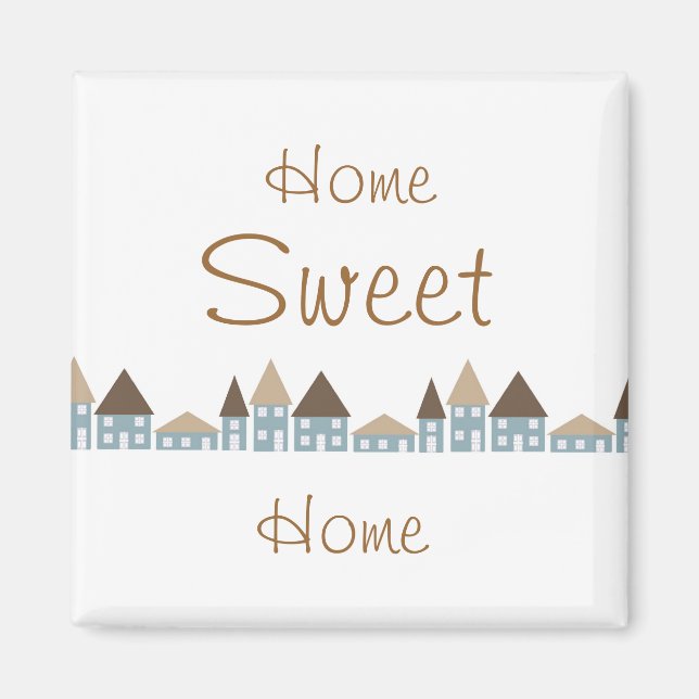 Aimant Home Sweet Home (Devant)
