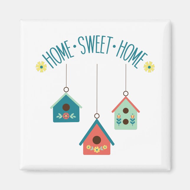Aimant Home Sweet Home (Devant)