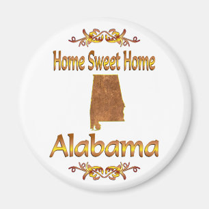 Aimant Home Sweet Home Alabama