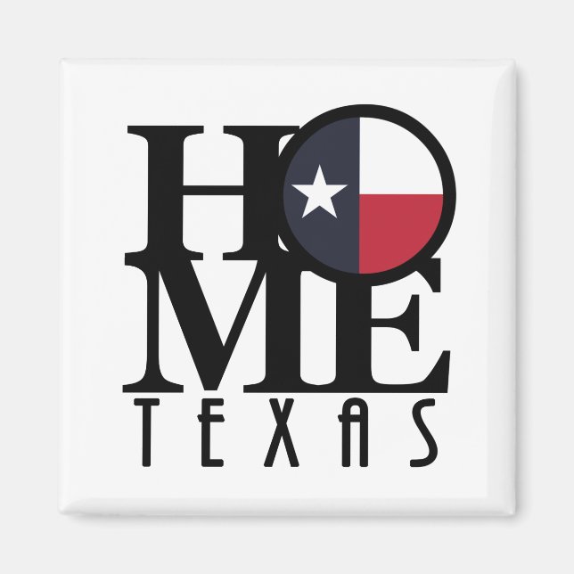 Aimant HOME Texas (Devant)