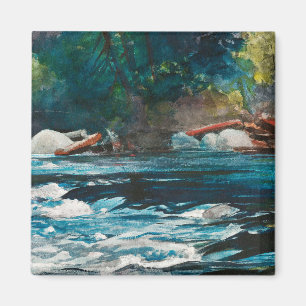 Aimant Homer - Les Rapids, Hudson River, Adirondacks