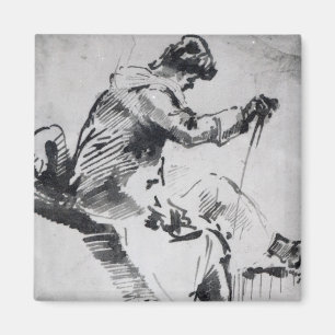 Aimant Homme assis par   de Joseph Mallord William Turner
