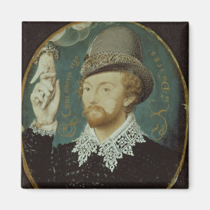 Aimant Homme étreignant la main d'un nuage